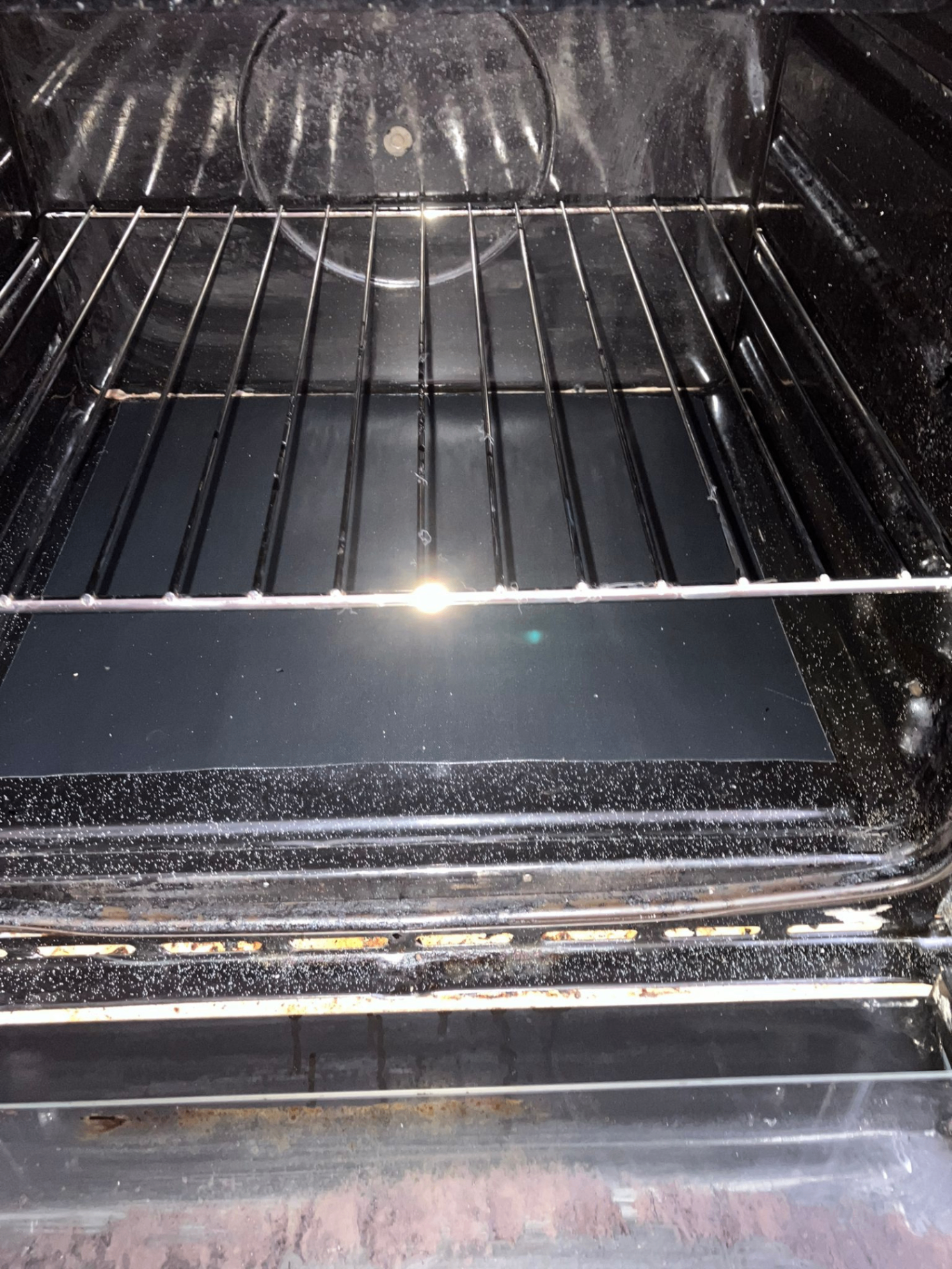 Oven Interior After